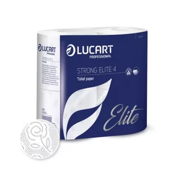 Lucart Elite kistekercses háztartási toalettpapír 4 tek/csomag