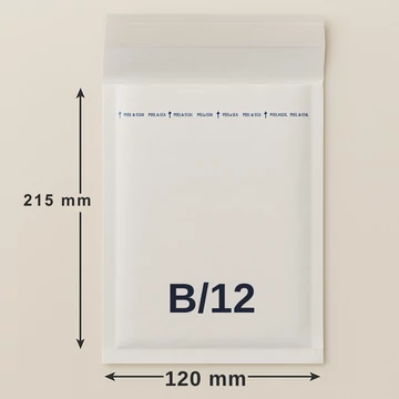 Légpárnás boríték B/12 215x120 mm Légpárnás boríték B/12 215x120 mm