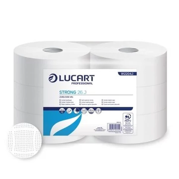 Lucart Strong 26J Jumbo wc papír 6 tekercs/zsugor