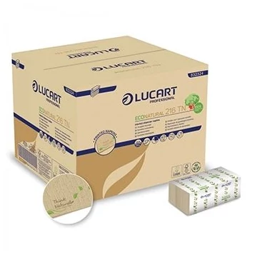 Lucart EcoNatural 216TN hajtogatott szalvéta 40 csomag/karton Lucart EcoNatural 216TN hajtogatott szalvéta 40 csomag/karton