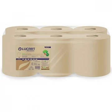 Lucart EcoNatural L-One Maxi 450 belső adagolású törlőkendő 6 tekercs/zsugor Lucart EcoNatural L-One Maxi 450 belső adagolású törlőkendő 6 tekercs/zsugor