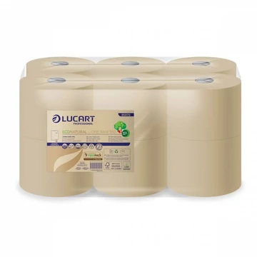 Lucart EcoNatural L-One Mini Jumbo wc papír 12 tekercs/zsugor