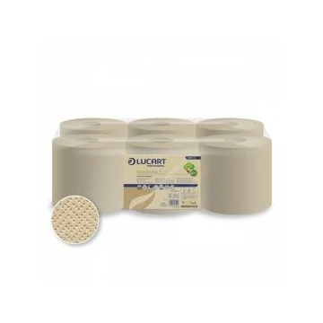 Lucart EcoNatural 19CF tekercses kéztörlő 6 tekercs/zsugor