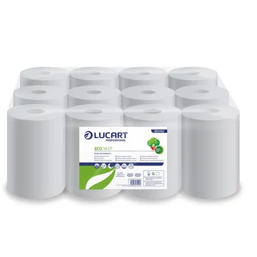 Lucart ECO 14CF tekercses kéztörlő 12 tekercs/zsugor Lucart ECO 14CF tekercses kéztörlő 12 tekercs/zsugor