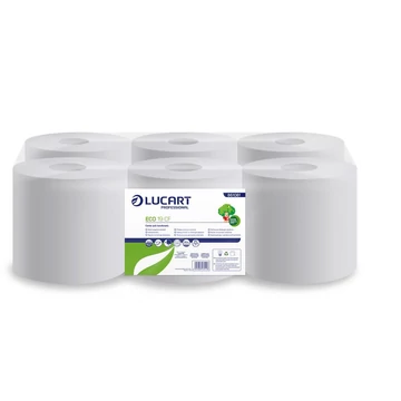 Lucart ECO 19CF tekercses kéztörlő 6 tekercs/zsugor Lucart ECO 19CF tekercses kéztörlő 6 tekercs/zsugor
