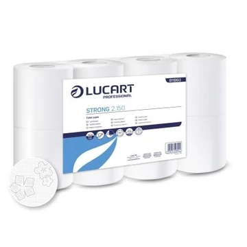 Lucart Strong 2.150 háztartási wc papír 8 tekercs/csomag