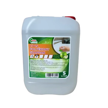 Civis Folyékony szappan, zöldalma illattal, 5 literes Civis Folyékony szappan, zöldalma illattal, 5 literes