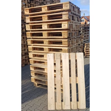 Használt világos EUR raklap 800x1200 mm Használt világos EUR raklap 800x1200 mm