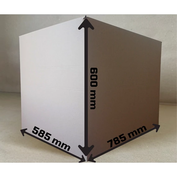 Hullámkarton doboz Z12 785x585x600 mm Biegelt