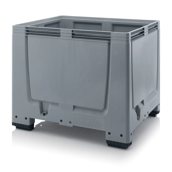 Konténer MBG1210 zárt 4 lábas HDPE