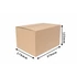 Kép 1/4 - Hullámkarton doboz R5 370x170x123 mm