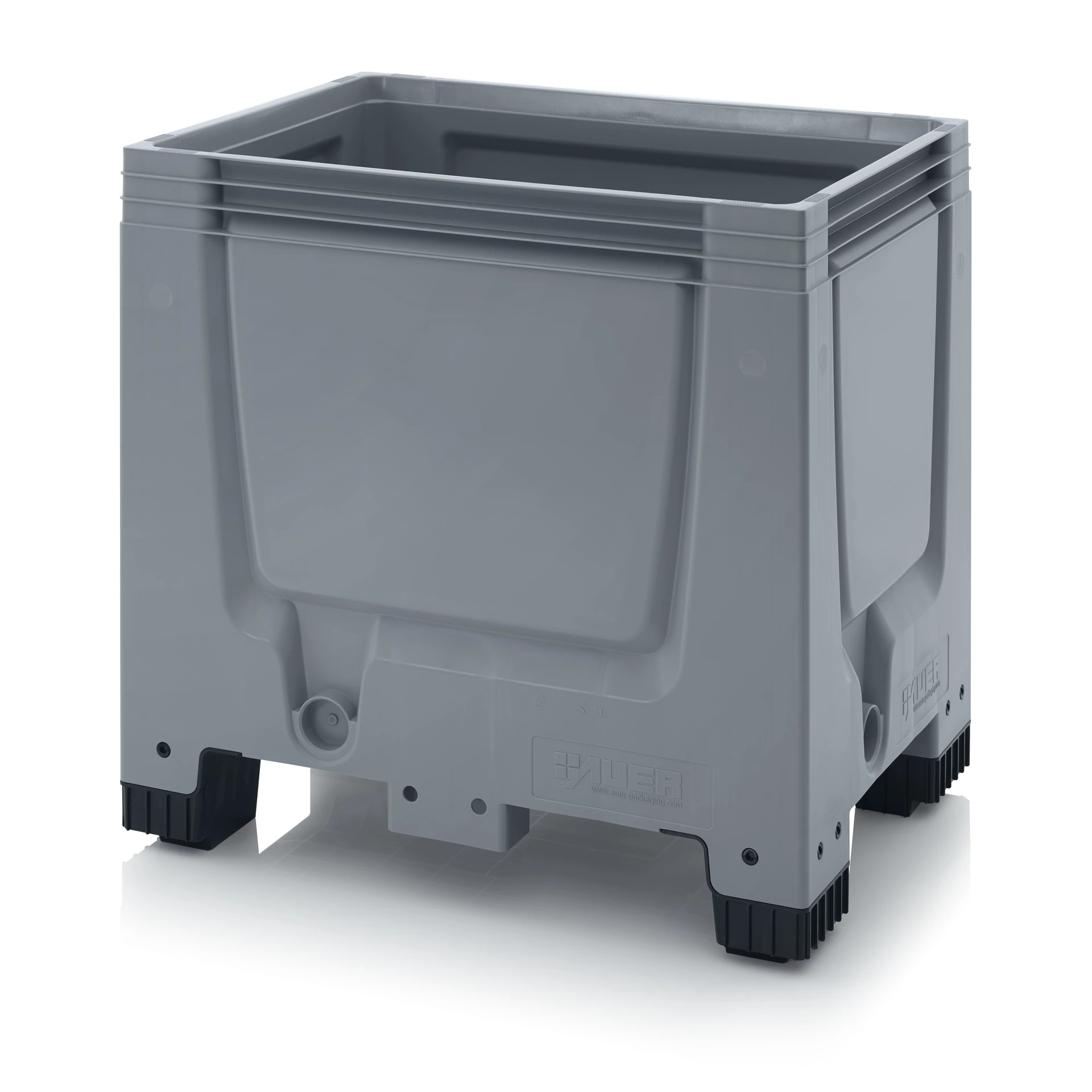 Konténer BBG86 zárt 4 lábas HDPE