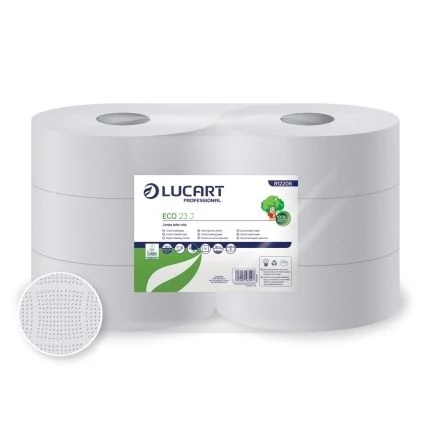 Lucart ECO 23J Jumbo wc papír 6 tekercs/zsugor