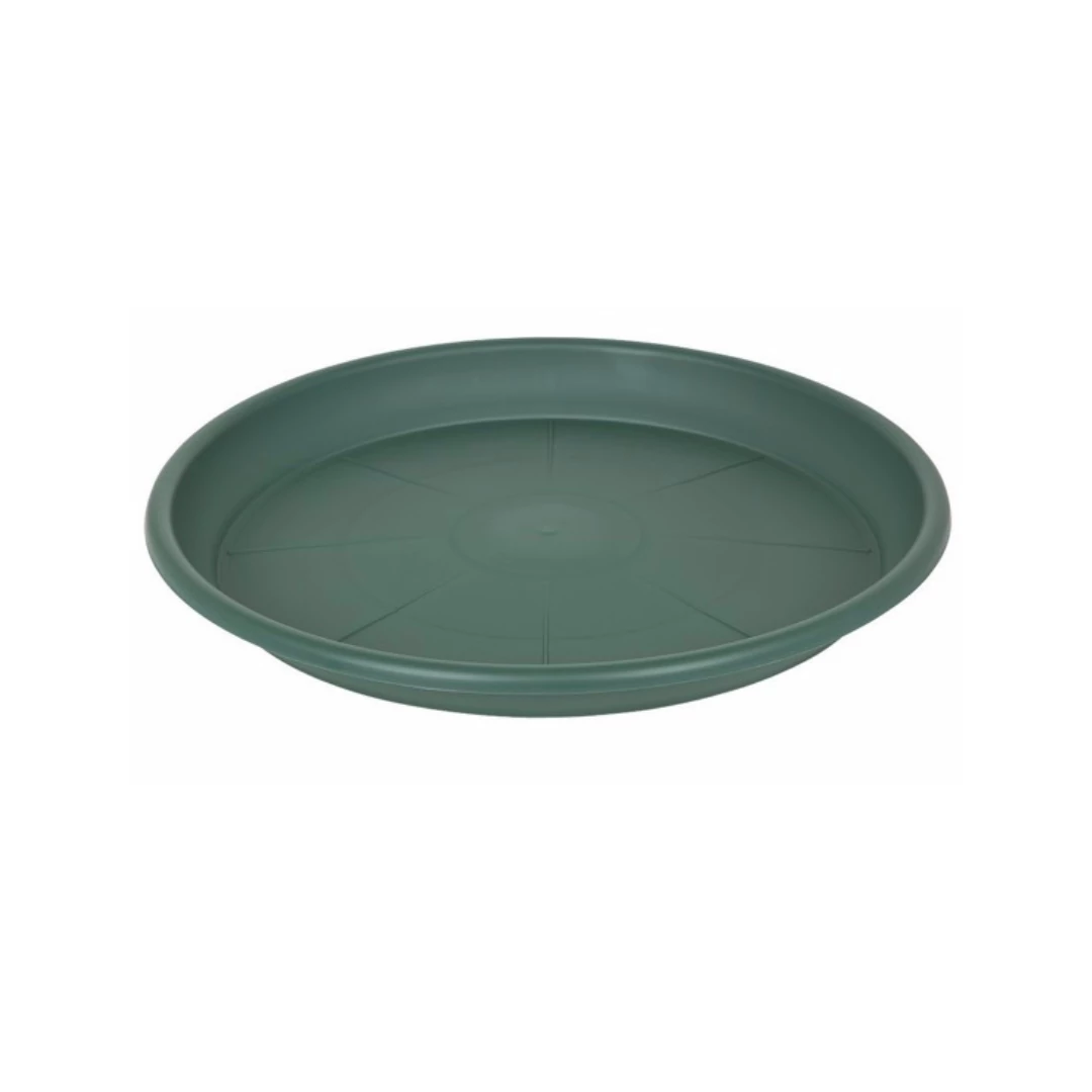 Virágcserép alátét 17 cm zöld